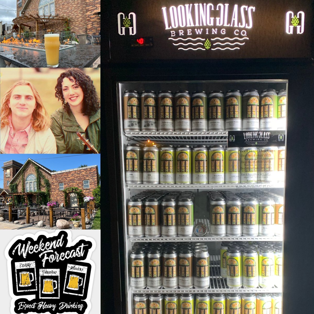 LGBrewingCo's tweet photo. Those heading north #memorialdayweekend grab some #16ozcans to go, those staying home can enjoy a meal & a #craftbrew on the #patio #friday 12-10 educator HH 3-6, happy hour 4-6 & #livemusic 6-9
Open Saturday 12-9, closed Sunday
BBQ #dinnerpairing https://t.co/iYypabXdmL https://t.co/cyI2XgcEwr