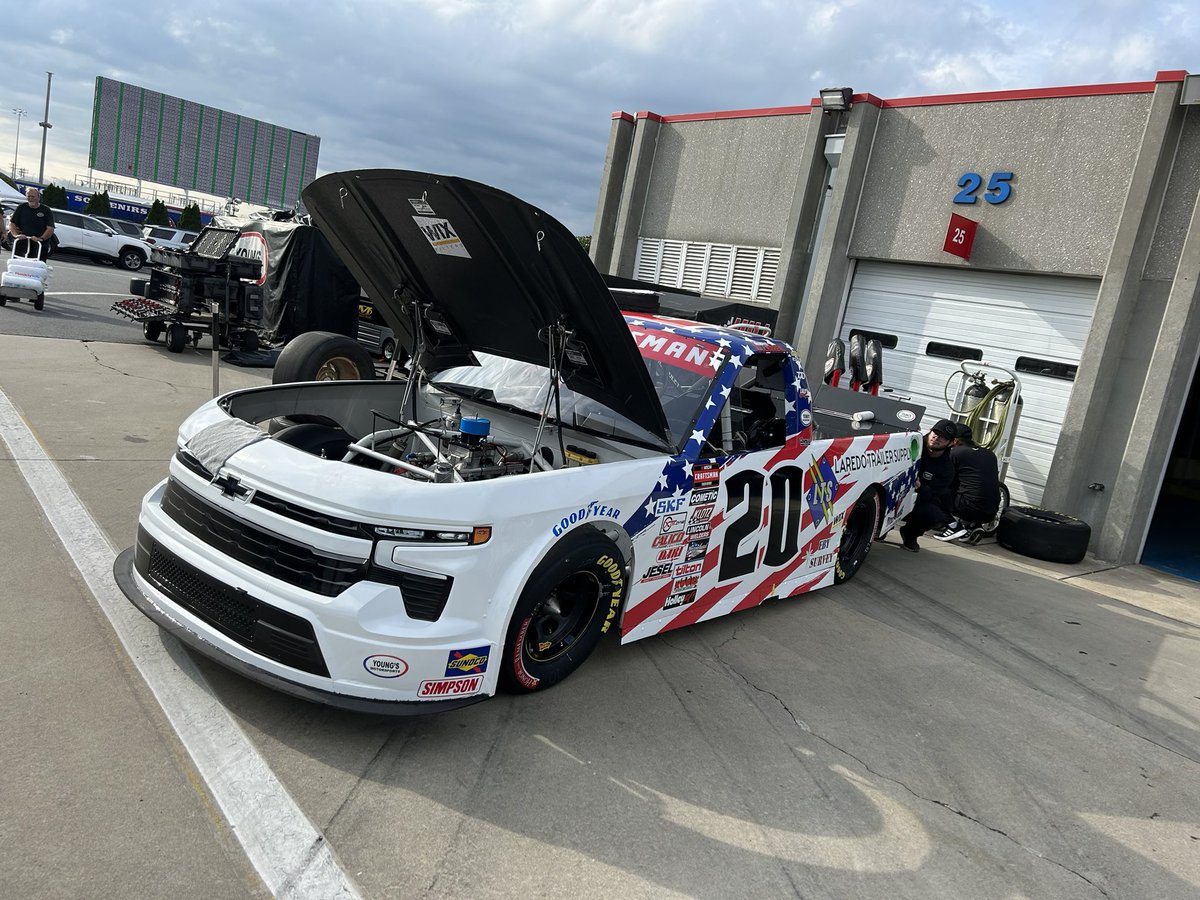 Young's Motorsports (@youngsmtrsports) on Twitter photo The <a href="/NASCAR_Trucks/">NASCAR CRAFTSMAN Trucks</a> garage is open at <a href="/CLTMotorSpdwy/">Charlotte Motor Speedway</a>! Hope everyone has a safe & happy Memorial Day weekend 🇺🇸 The <a href="/NASCAR_Trucks/">NASCAR CRAFTSMAN Trucks</a> garage is open at <a href="/CLTMotorSpdwy/">Charlotte Motor Speedway</a>! Hope everyone has a safe & happy Memorial Day weekend 🇺🇸