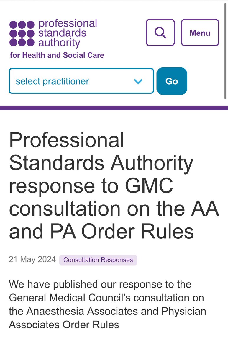Now the @prof_standards are expressing concern over @gmcuk regulation of MAPs I don’t know about you -but this whole thing is coming apart at the seams Are you around @NHSE_WTE Call. For. A. Pause. This is now a full blown crisis - is it not? professionalstandards.org.uk/publications/d…