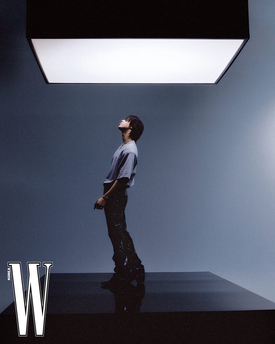 han jisung x balmain for w korea