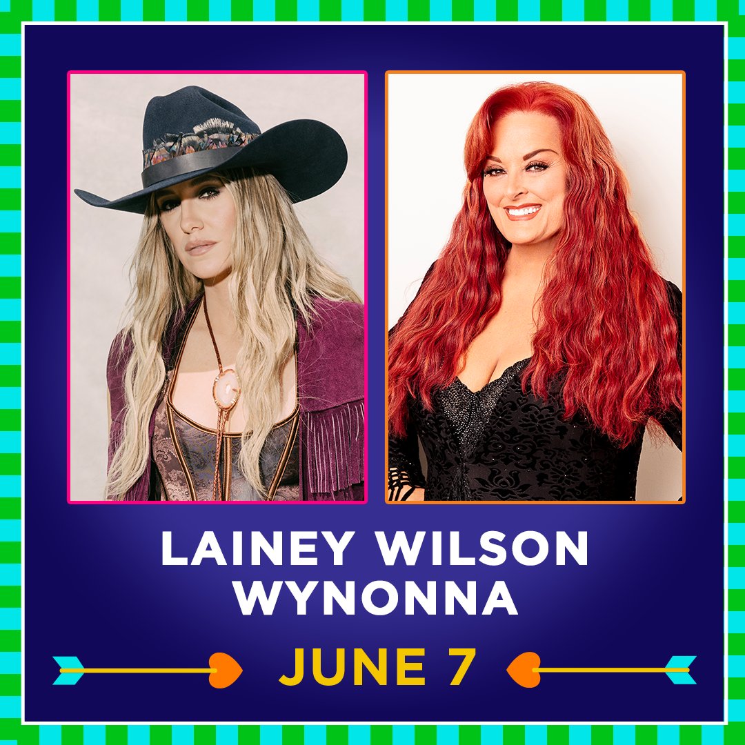 opry's tweet photo. The countdown to #CMAfest Week at the Opry is on, and we're doing it BIG 😎 

Catch double-shows all week long with @carrieunderwood, @Lauren_Alaina, @JellyRoll615, @codyjohnson, @laineywilson, @Wynonna, @TheLorrieMorgan, @joshturnermusic and more!

🎟️ https://t.co/Ukk2OjnWUO https://t.co/6rU1iVPuxu