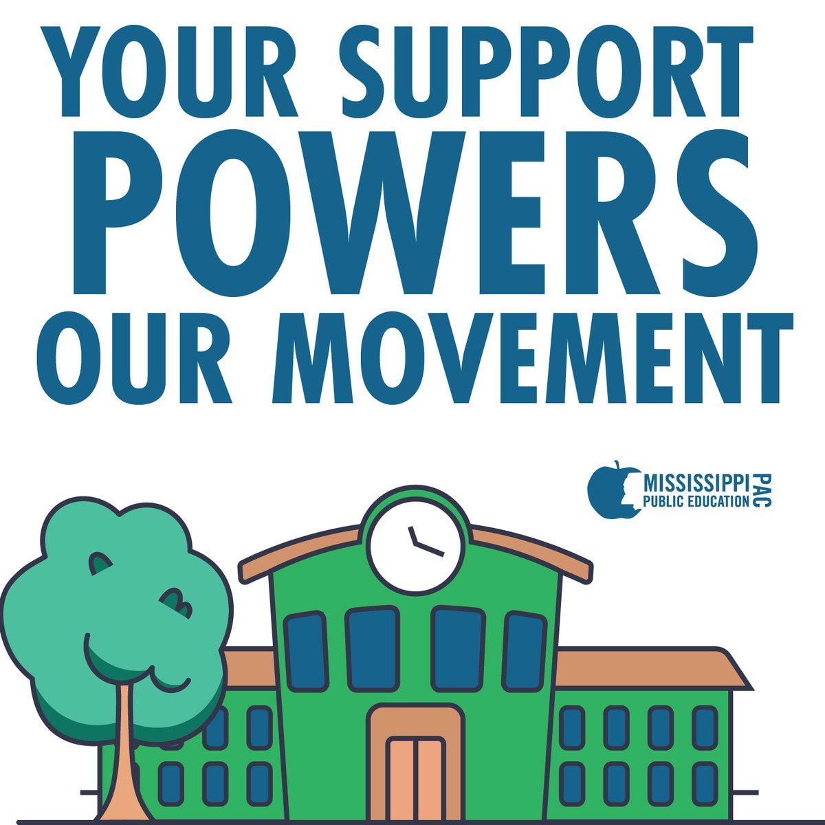 mspepac's tweet photo. 🌟 Your support powers our movement! 💙✊ Share what drives your commitment to public schools and join us in championing quality education for all Mississippi's children. 💬📚 #ShareYourWhy #EducationAdvocacy #MSPEPAC #MSLeg https://t.co/DkIffOFF8d