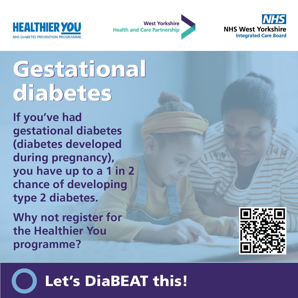 If you’ve had gestational diabetes? You can now register for the Healthier you programme For more information and to sign-up to the programme visit: healthieryou.reedwellbeing.com/gestational-di… Or call 0800 092 1191