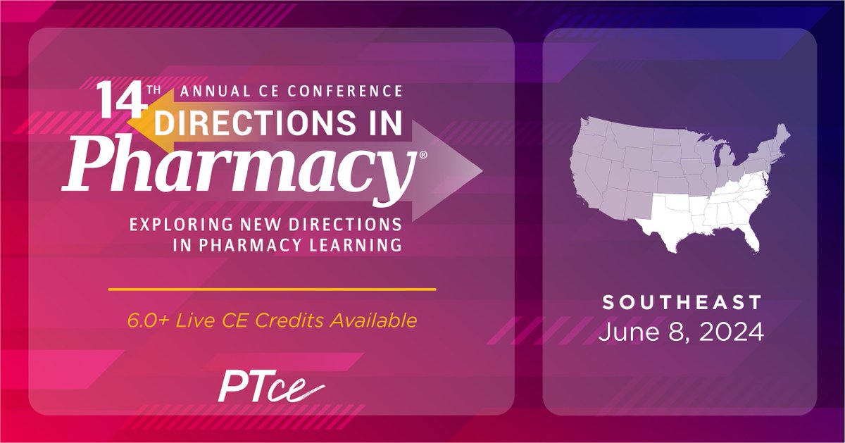 There is 1 more broadcast date remaining for DIP 2024! Equip yourself with insights to educate your healthcare team, manage adverse effects, and improve patient outcomes. Register today: bit.ly/3SariUC #DIP2024 #retail #CEcredit #PTCE #FreeCE #pharmacy