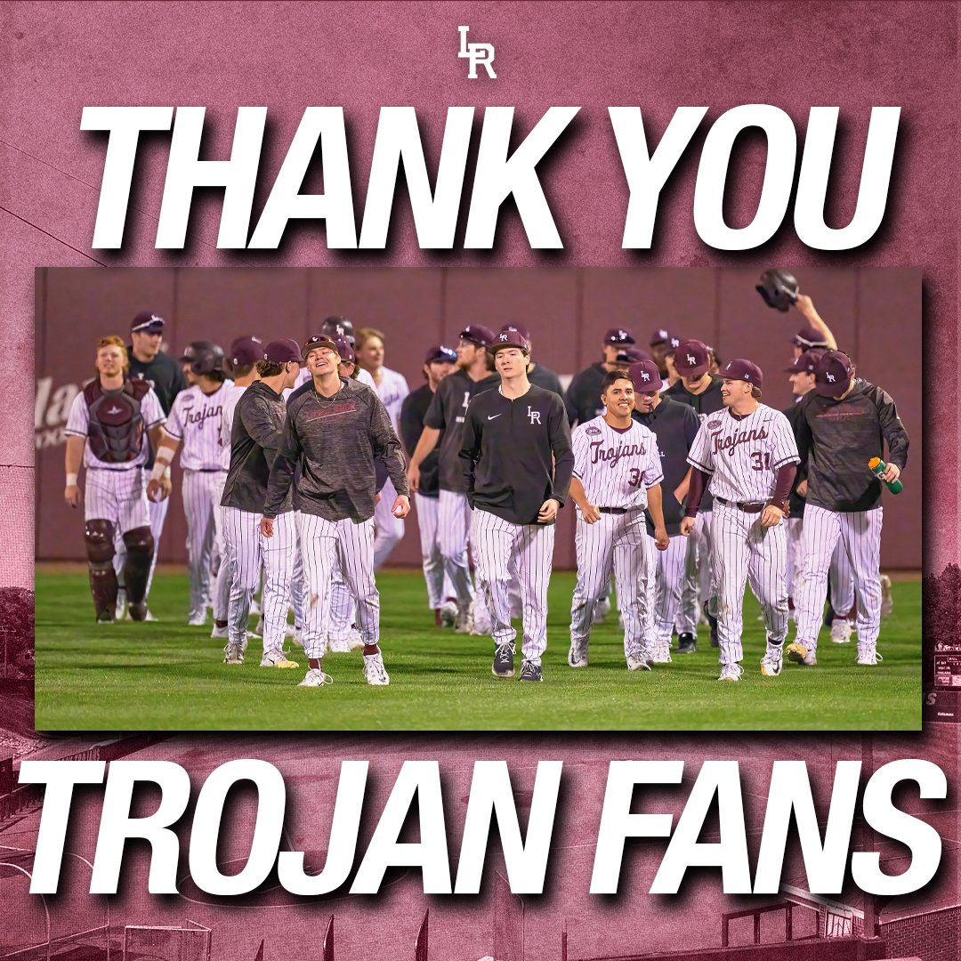Trojan Fans,

Thank you for joining us on this historic season! From winning the program's first regular season championship, to re-writing the Little Rock record book, this has truly been a season to remember!

#LittleRocksTeam