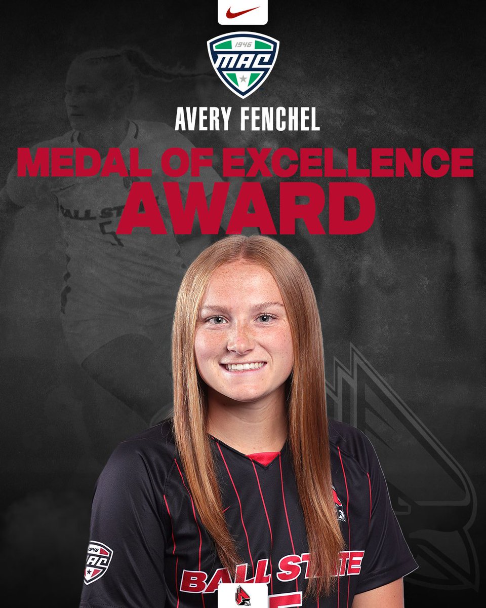 Congratulations <a href="/avery_fenchel/">Avery Fenchel</a> on earning the <a href="/MACSports/">MACtion</a> Medal of Excellence Award‼️

#ChirpChirp x #WeFly