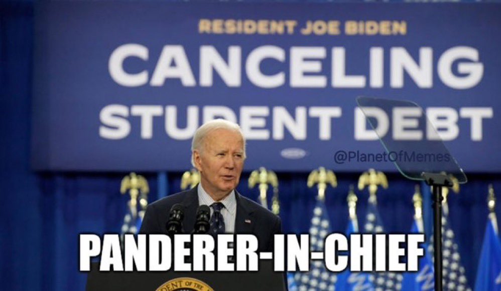 @JoeBiden Do you EVER not pander?! You didn’t care then and you sure as heck don’t care now!