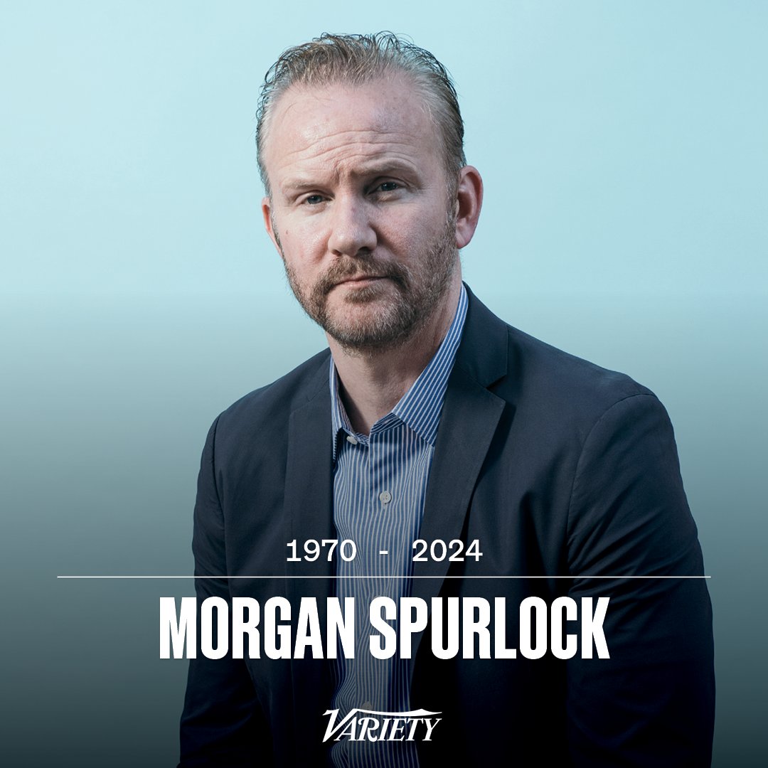 Morgan Spurlock, a documentary filmmaker who made the Oscar-nominated 2004 feature “Super Size Me,” died Thursday in upstate New York due to complications of cancer. He was 53. bit.ly/4bS2b16