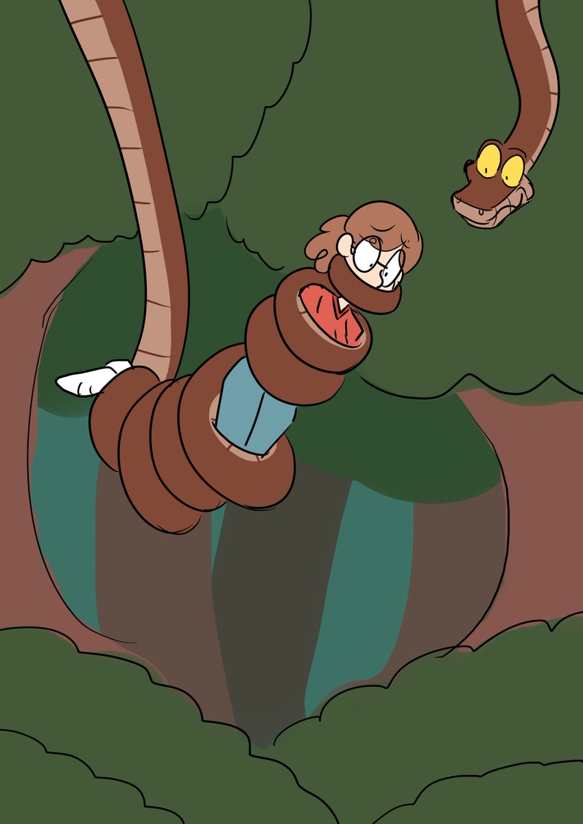 Everyone talks about Johanna, but what about David's mom? Doesn't she also deserve the chance to be the chosen one by Kaa?

(She's from the series named Hilda btw)