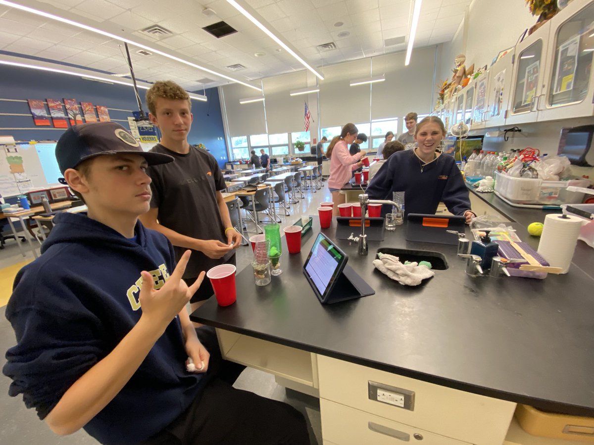 Designing and testing water filters to see how percolation effects ground water quality. ⁦<a href="/ChelseaMI_HS/">Chelsea High School</a>⁩