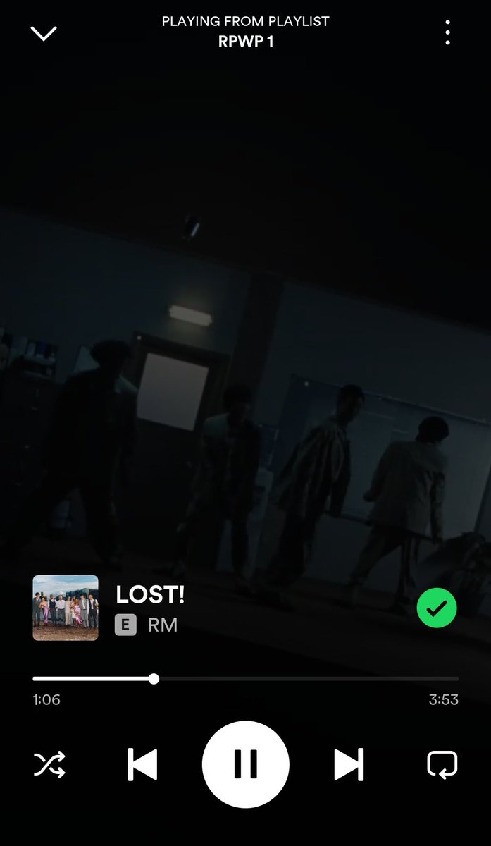 RT AND REPLY WITH STREAMING SCREENSHOT 🔥👇🏻

RPWP BY RM 
#RM_LOST #RM
#RightPlaceWrongPerson