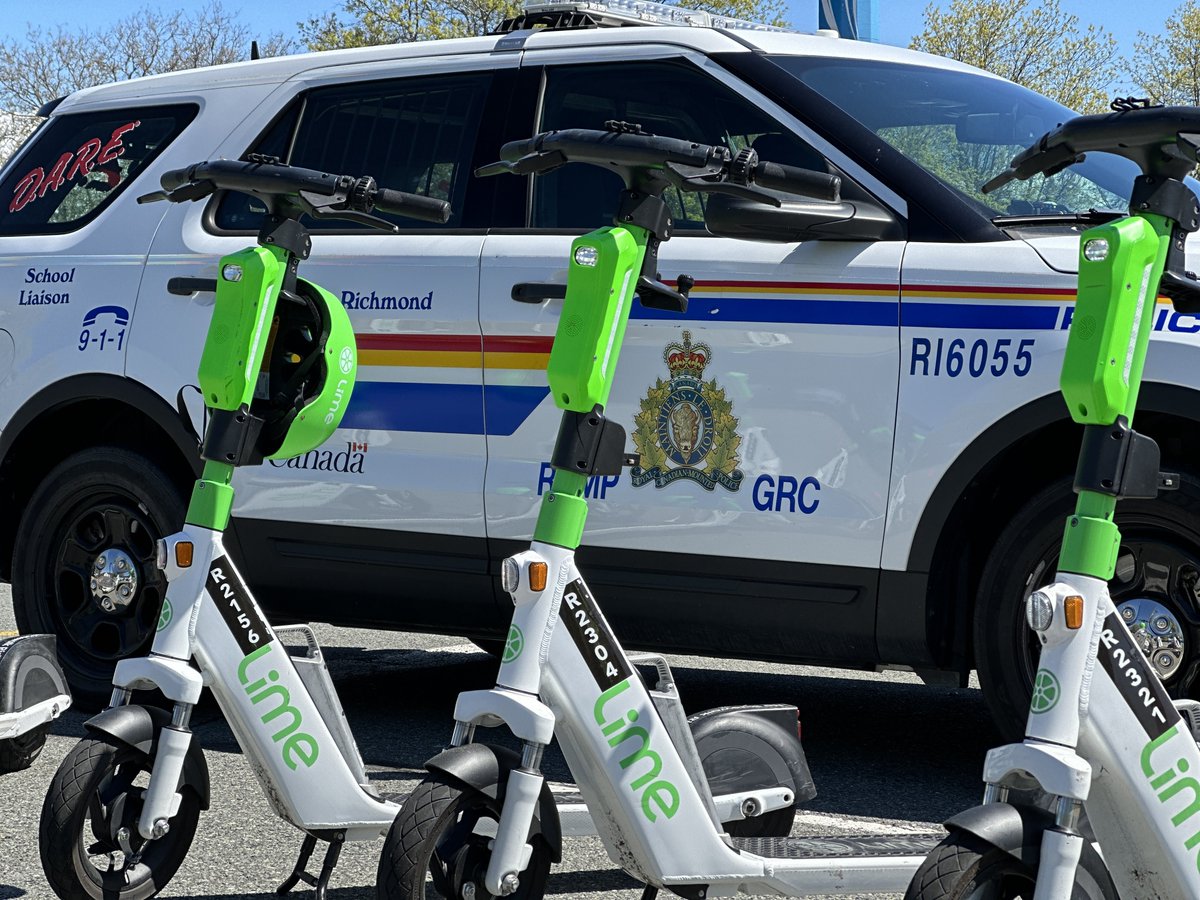 🛴🚀 Ride to our FREE E-scooter Skills Challenge! Join us on Sat, Jun 1 at 10 AM – 2 PM at the northwest parking lot of the Lansdowne Centre for a day of fun, learning, and more! Mark your calendars! More info: richmond.ca/escooter
