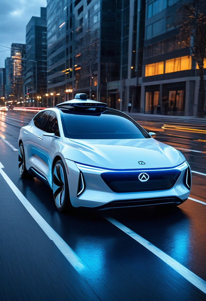 We asked #AI of Real Vis XL an image of an #autonomous vehicle in the future: here it is! @Analytics_699 @PawlowskiMario @HaroldSinnott @Fisheyebox @mvollmer1 @antgrasso @PinakiLaskar @JeroenBartelse @FmFrancoise @Ronald_vanLoon @EvanKirstel #SelfDrivingCars #technology #tech
