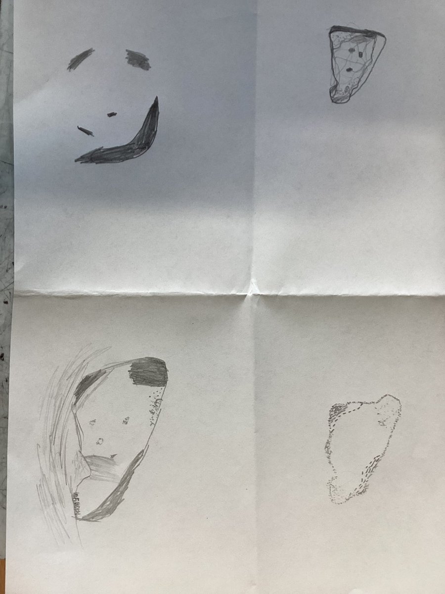 Year4Markeaton's tweet image. 🧠We have been learning all about rocks. We investigated which type of rock to use for a new school pathway and made our own sedimentary, igneous and metamorphic rocks from wax crayons. #MPSscience