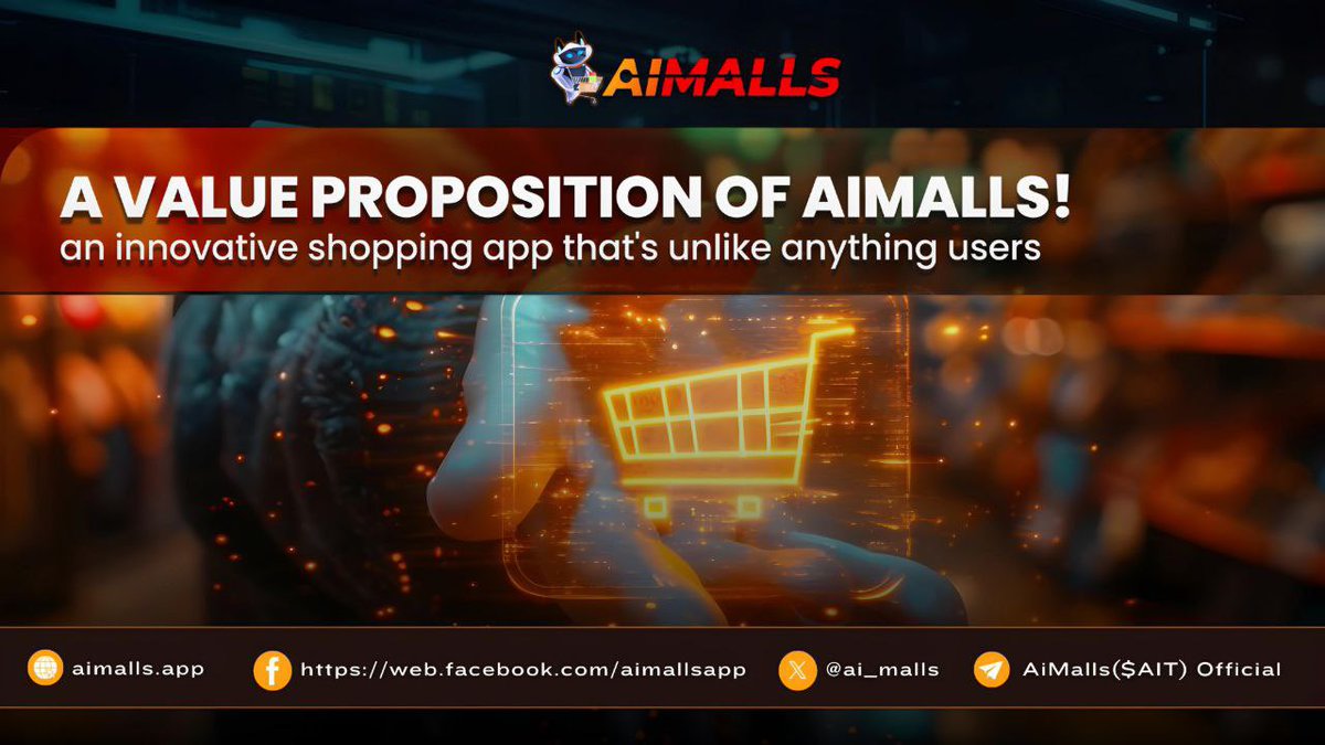 💡A value proposition of AIMALLS!

With an estimated 12 to 24 million active e-commerce sites worldwide, it's easy for an online store to get lost in the crowd. But #AiMalls isn't just any store, we break through the noise with an innovative shopping app that's unlike anything