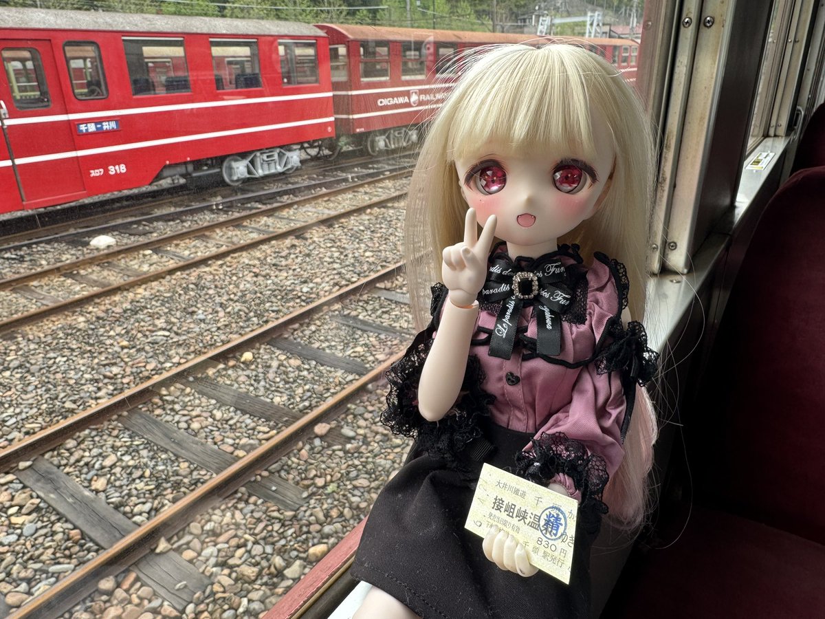 大井川鉄道井川線乗車
千頭〜接岨峡温泉まで
#MDDはいいぞ #うちのこかわいい #ドール #ドールオーナーさんと繋がりたい #mtっ娘 #大井川鉄道 #大井川鉄道井川線