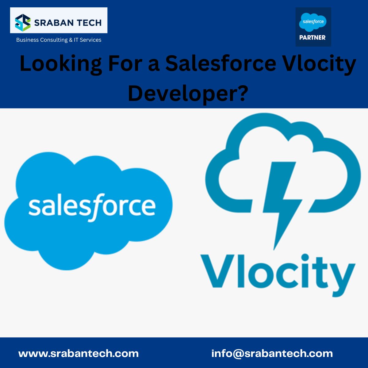 SrabanTech's tweet image. 🔍 Looking for a #SalesforceVlocity Developer? We&apos;ve got you covered! At Sraban Tech, we offer highly skilled Salesforce Vlocity developers to elevate your business. Get our competitive rates and a FREE 8-hour freemium service to assess their skills. lnkd.in/ggRvkK5a