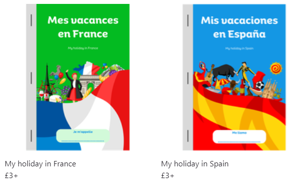 Are you going to France or Spain for half term? Are you taking little ones with you? Take a copy of these booklets to help them to make the most of their time ideaseducationltd.sellfy.store