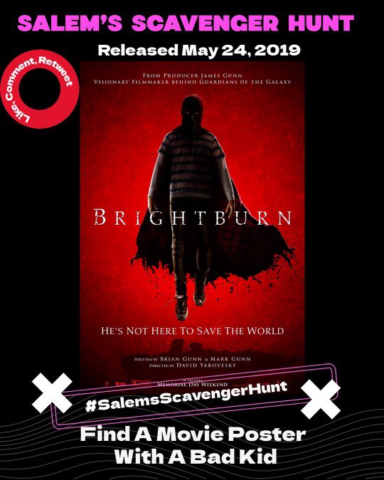 #iwanttoplayagame Salem’s Scavenger Hunt 🖤 Each day I will post a #movie poster. Comment down below a #MoviePoster with the item I list. Make sure to hashtag #SalemsScavengerHunt ♥️ Lets get people involved. #horrorcommunity #movieposters #CellarDwellers #Filmx