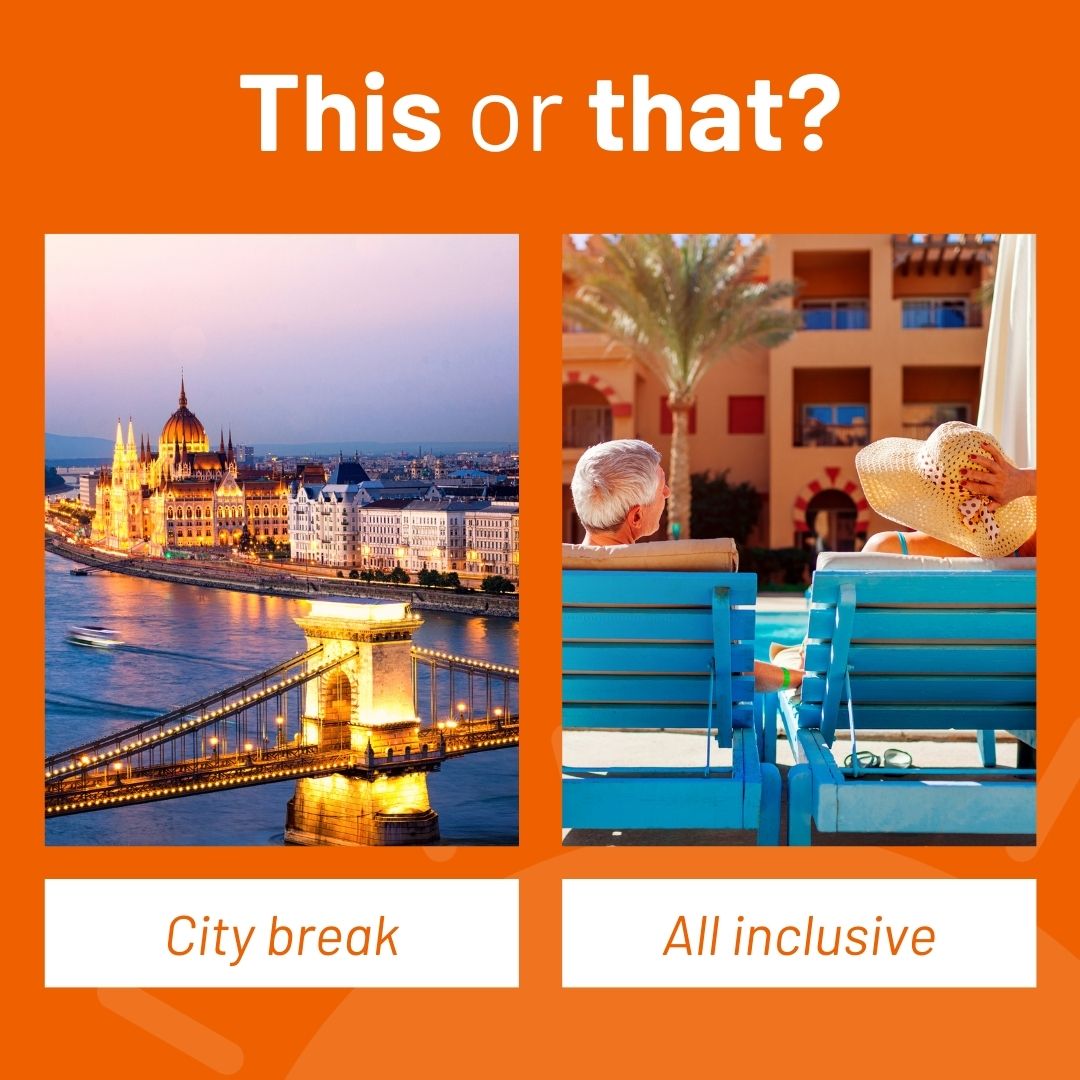 Are you more of a 'get your steps in exploring every corner of the city kind of person  OR a 'full week by the pool with all food &amp; drink covered so all you need to worry about is catching a tan' kind of person? 

Let's discuss in the comments! ⬇️