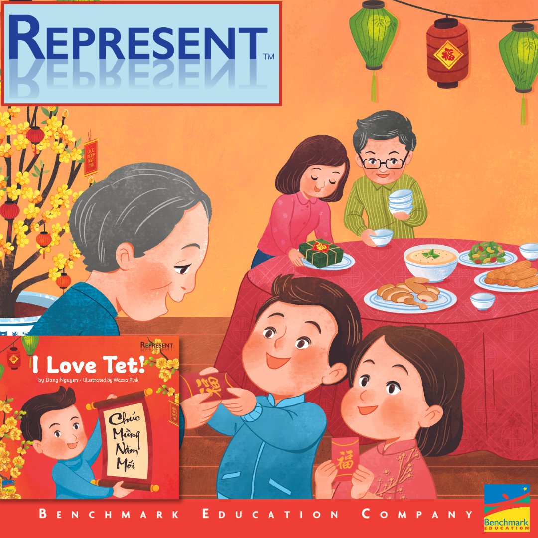 For #AAPIHeritageMonth, read this Represent title, 'I Love Tet!' A Vietnamese boy shares his culture and experience celebrating Tet each year. Learn more→ hubs.ly/Q02xLRP10
