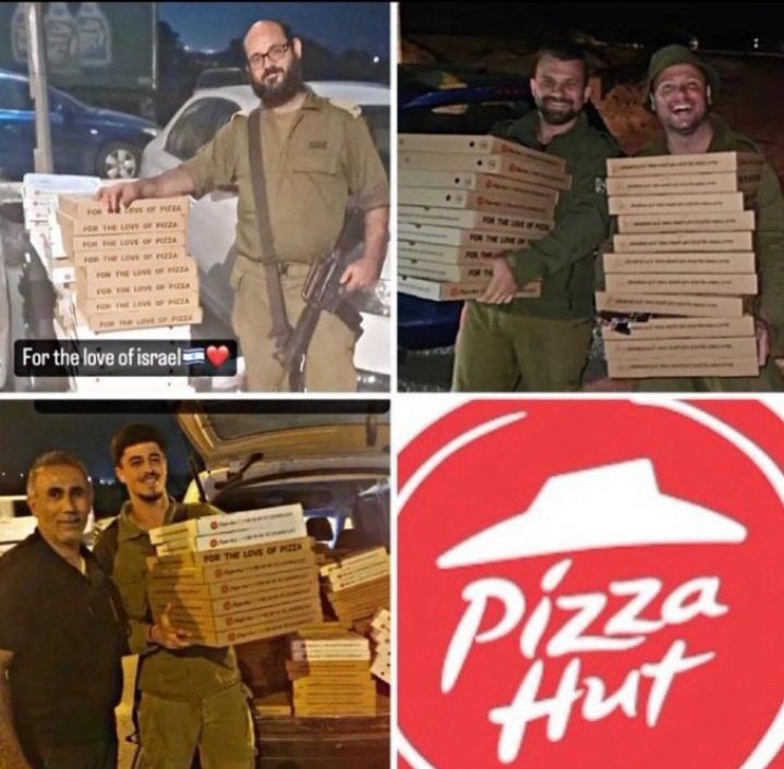 #BoycottPizzaHut 
#BoycottPizzaHut 
#BoycottPizzaHut