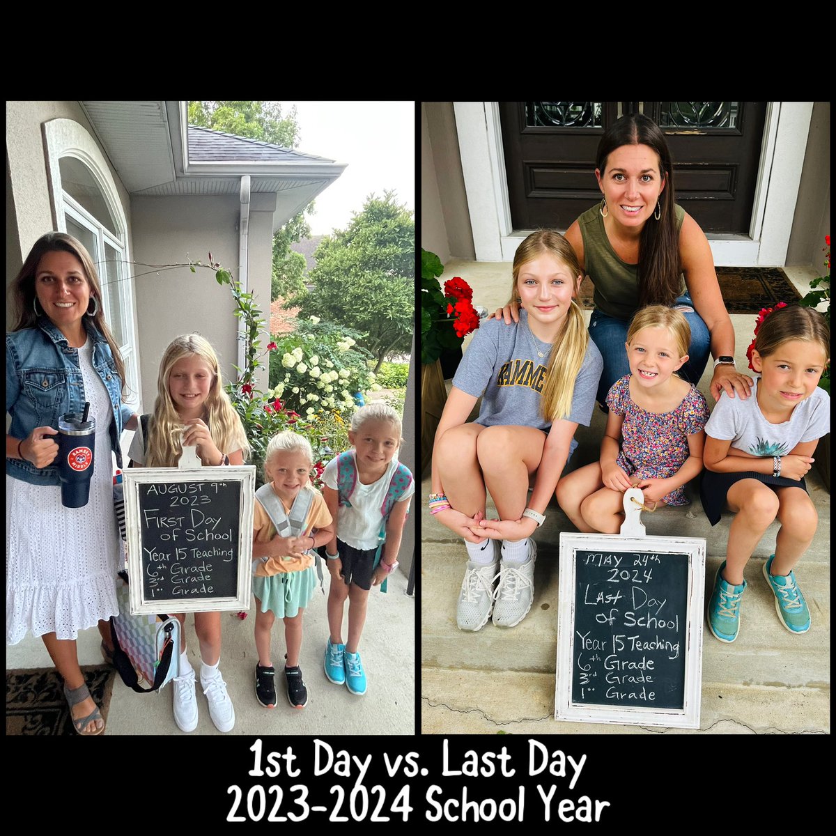 Wasn’t sure how the new schedule would work this year, but for the first year in 15 years, I got to see all my babies before work each day…so 2023-2024 was a success! These babies are growing up right before my eyes!