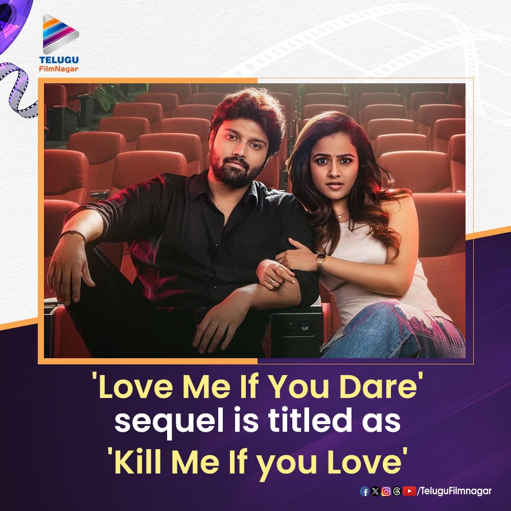 Director #ArunBhimavarapu confirms '#LoveMe - 𝑰𝒇 𝒚𝒐𝒖 𝒅𝒂𝒓𝒆' sequel is titled 'Kill Me - If You Love'. Book your tickets now 🎟️ bit.ly/LoveMeTickets #GhostLove 💘 @AshishVoffl @iamvaishnavi04 @mmkeeravaani @pcsreeram @artkolla @HR_3555 #HanshithaReddy @naga_mallidi