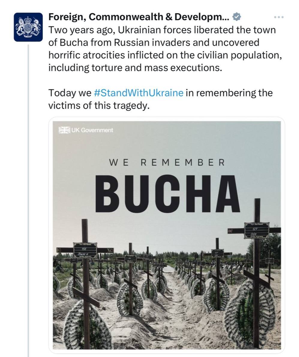 THE TRUTH on BUCHA: 1 Two years ago, neo-Nazi thugs of the Safari Unit led a rampage through the Kiev suburb of Bucha, “cleansing” it of pro-Russian citizens labeled by the Ukrainian authorities as collaborators. The British government helped manufacture the lie that these