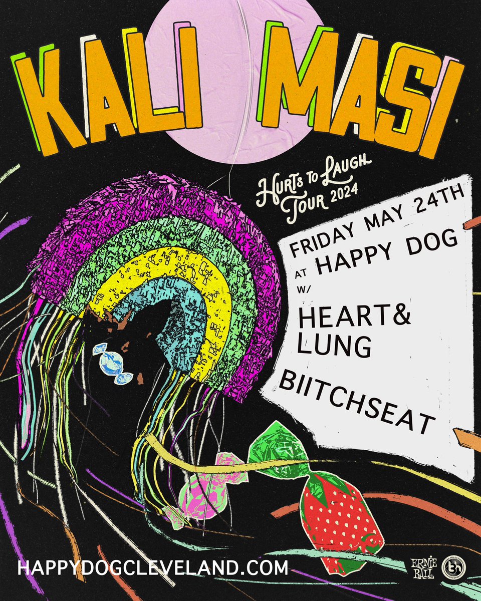 Kali Masi (@kalimasiband) on Twitter photo Tonight in Cleveland at Happy Dog! Unfortunately <a href="/biitchseat/">Biitchseat 😈 Stream ‘Evil’ 😈</a> can’t make it. Is there a Cleveland band that wants to play with us tonight?? Tonight in Cleveland at Happy Dog! Unfortunately <a href="/biitchseat/">Biitchseat 😈 Stream ‘Evil’ 😈</a> can’t make it. Is there a Cleveland band that wants to play with us tonight??
