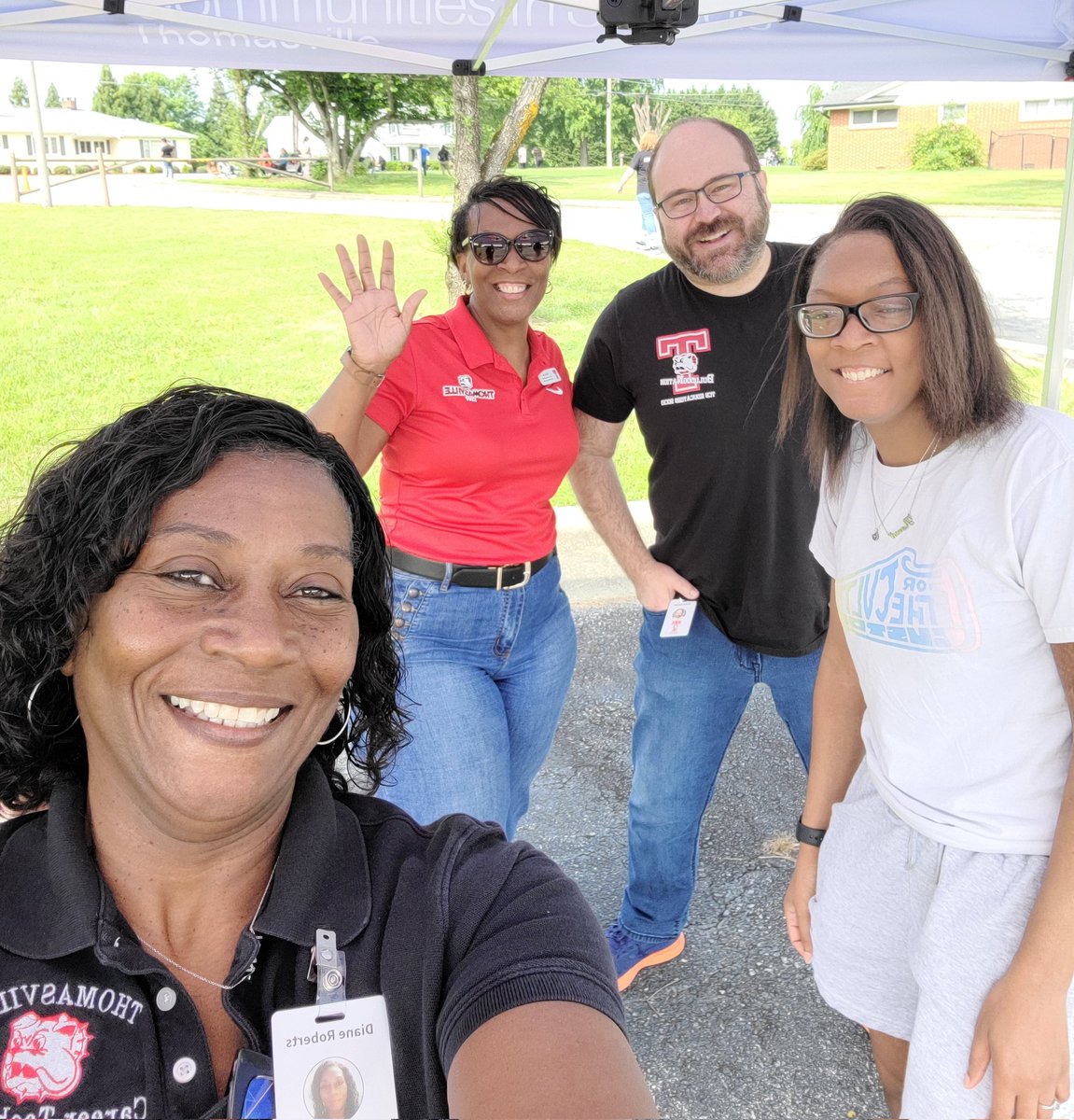 Getting ready for the Parade of Excellence <a href="/TPS/">How We Do It</a> <a href="/TCSchoolsNC/">Thomasville City Schools</a>