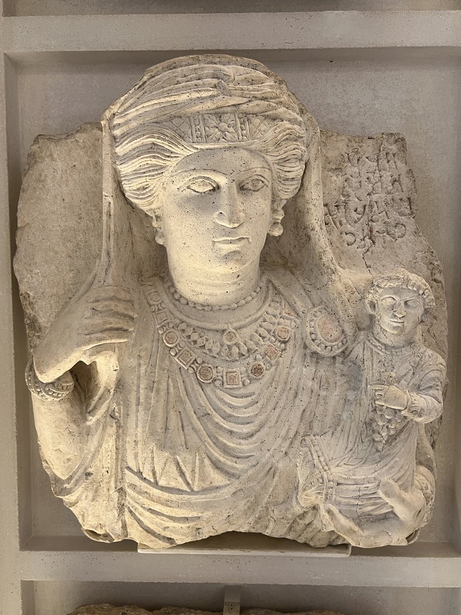 Portraits funéraires de Palmyre au musée du Louvre. ⁦@MuseeLouvre⁩