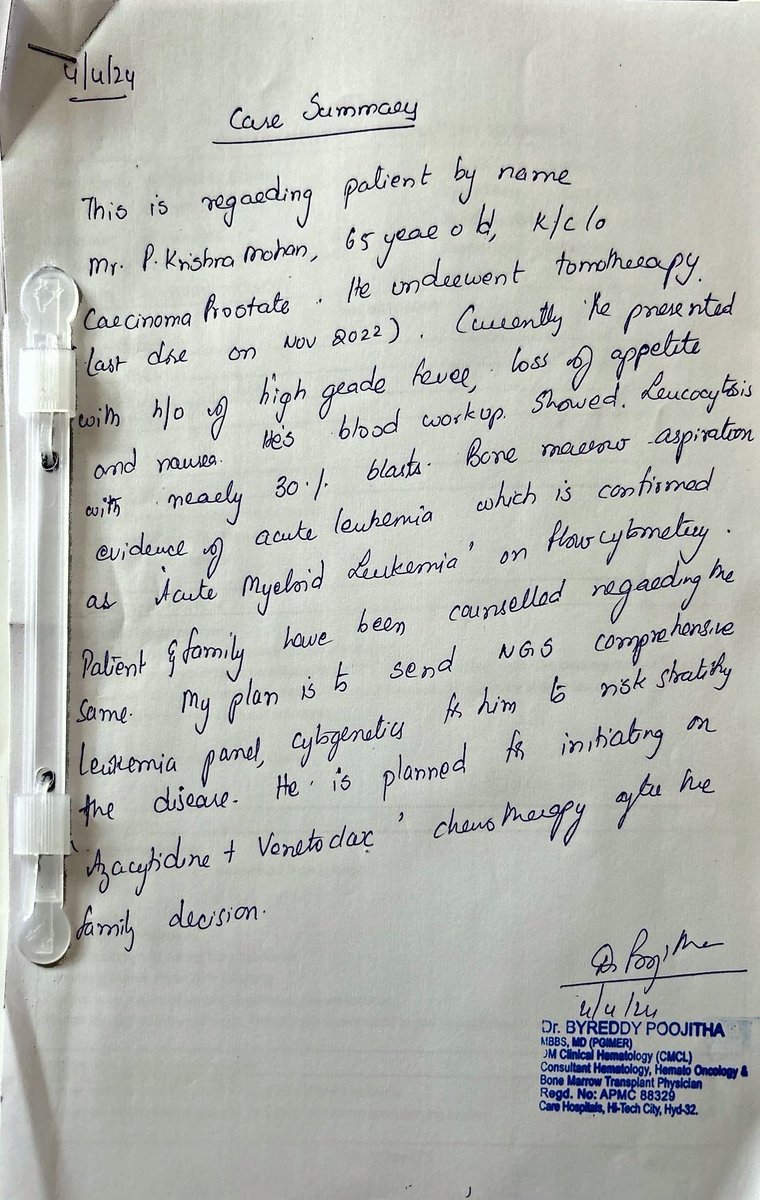 Patient Name: P KRISHNA MOHAN Blood Group : O+ve platelets Units needed : 1 unit By when:Today urgent Purpose:Blood cancer patient Hospital/Location:Care Hitech city Contact Number : 9937299997 @HEROSFoundation @BloodAid @BloodDonorsIn @hydblooddonors @BloodMattersorg