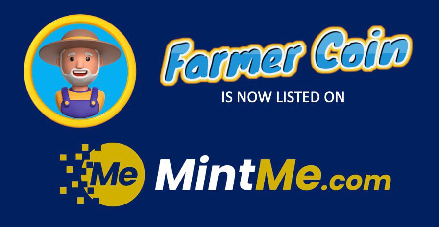 We are thrilled to announce that $FARM is NOW listed on <a href="/MintmeListing/">MintMe.com Listing</a> 

🫵Deposits are open

mintme.com/token/Farmer-C…

Let’s go 🚀

#FarmerCoin #mintme