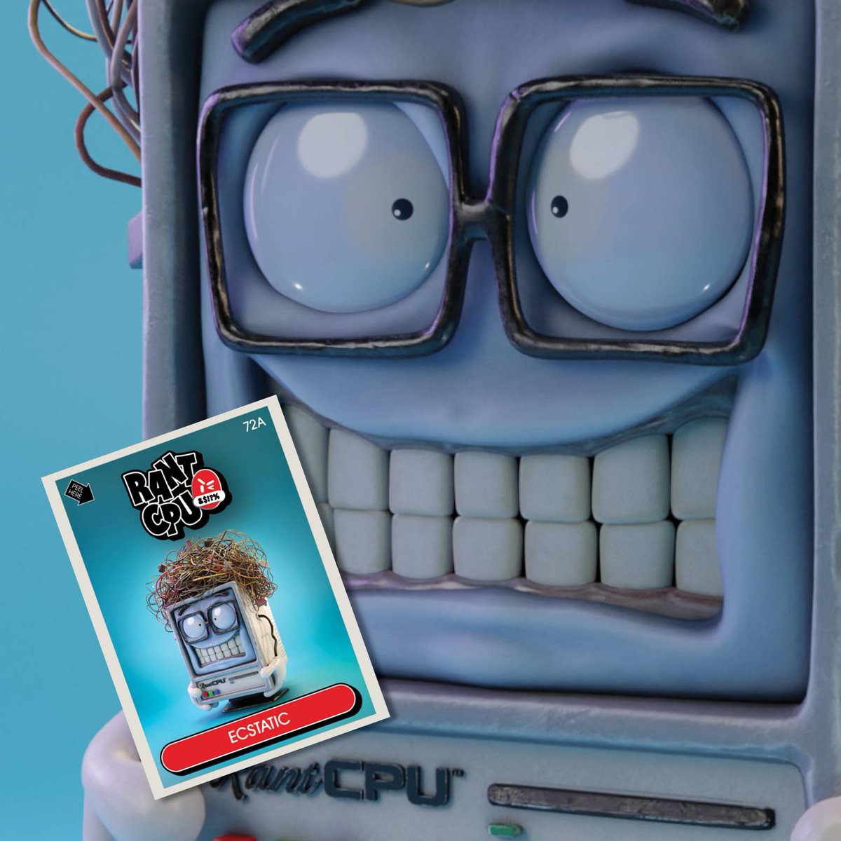 We’ve let RANT know that you are loving our daily RANT emotions series and it’s made them feel #ECSTATIC and jump with joy! 🤪
How high do you think RANT can jump? 🚀😃🙌
#RantCPU #Emotions #CollectibleCards Day 12