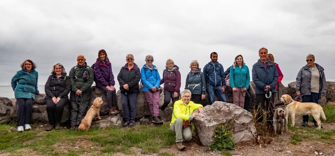 Coastal stroll to kickstart the Prestatyn & Clwydian Walking Festival @DiscoverCymru @welshadventure  @itsyourwales  @northwaleslive
@ramblersGB
@ramblerscymru
@PackForWales
@Gogled1Ramblers
@Coastal_Path
@walkyourway
@KelseyRedmore
@ChrisPage90
@S4Ctywydd @Ruth_ITV
@smiler333