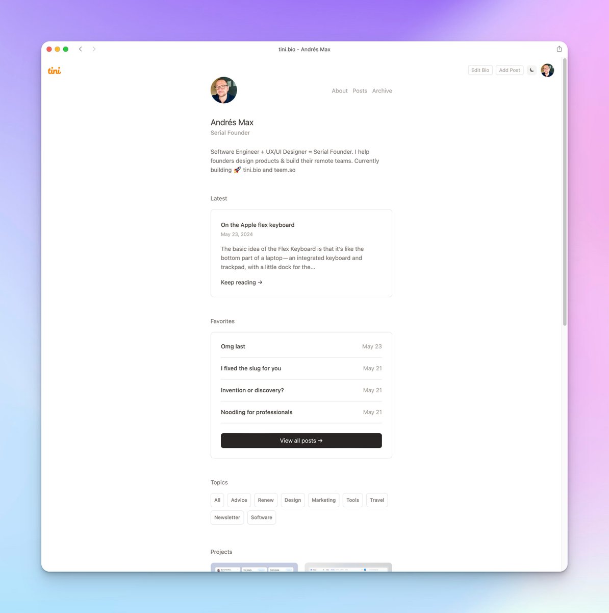 Hello world 👀 #buildinpublic