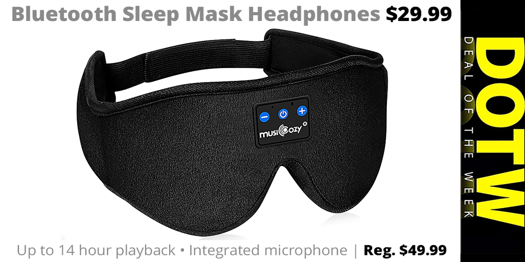 DEAL OF THE WEEK (5/24/24): Bluetooth Sleep Mask Headphones: reg. $49.99; Deal of the Week sale price $29.99. Through 5/30/24 while supplies last. | tinyurl.com/3znyf8p8
.
#RogueValley #ConnectingPoint #DealOfTheWeek #DOTW #WirelessHeadsets #Mac #MedfordOR #SleepMasks