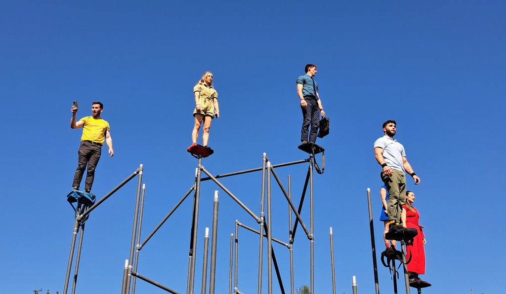 Wishing you all a wonderful bank holiday weekend ☀️ ⁠ We can't wait to perform WILD this weekend in Belgium for our first outdoor performances of the year! There’s lots more to come from us this summer… check out our tour dates: motionhouse.co.uk/tour-dates/