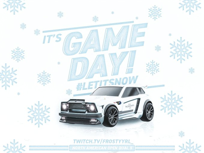 We're locked in. Come support the boys ☃️☃️☃️☃️

#LetItSnow