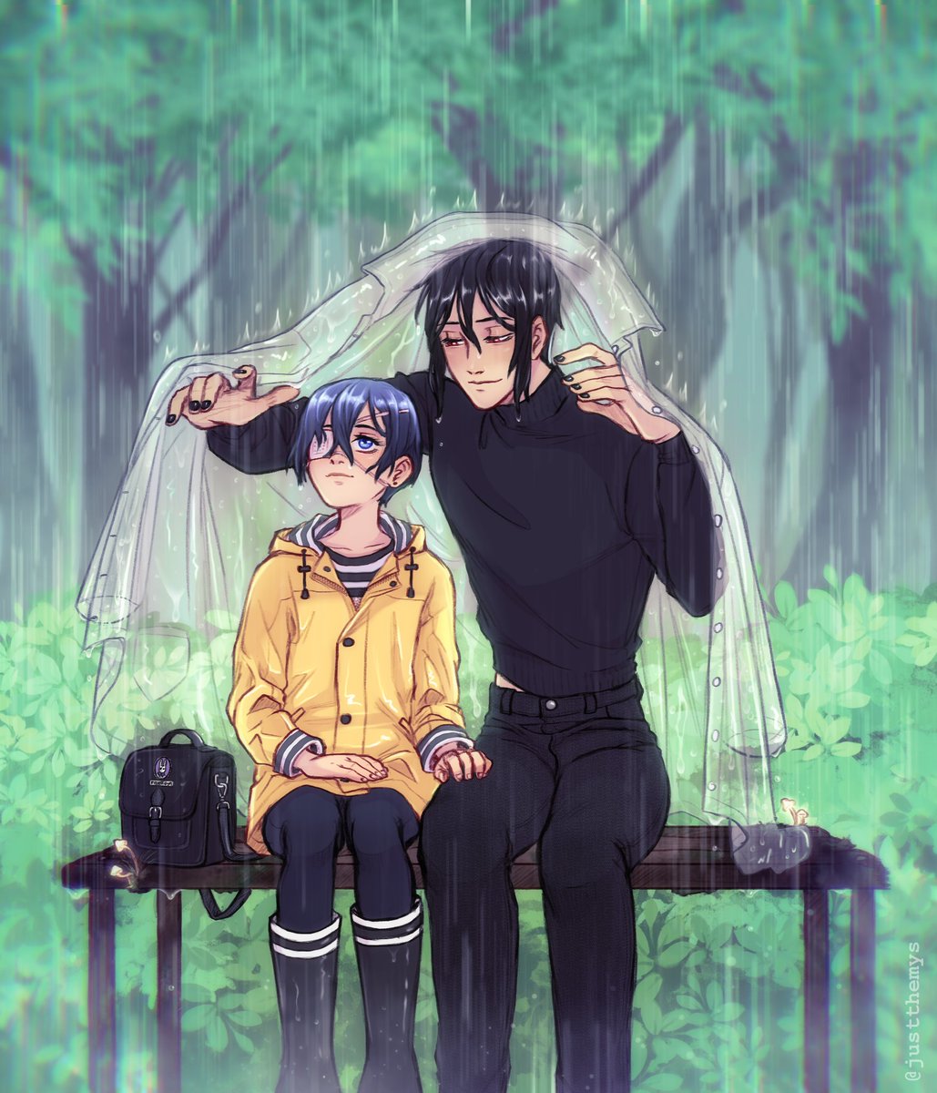 I love the specific feel of peaceful rainy days.
[modern/reincarnation AU]

#blackbutler #kuroshitsuji #sebaciel