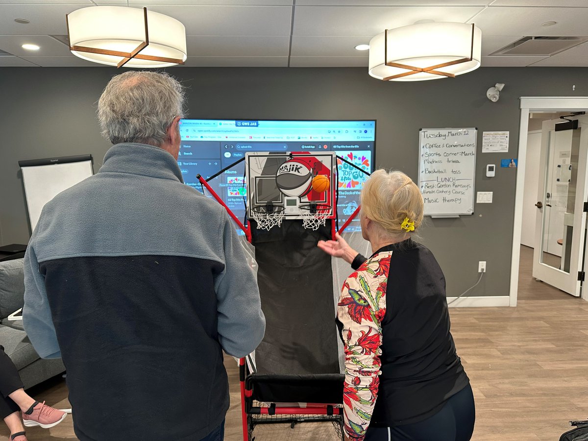 HospiceEdmonton's tweet photo. Thanks to McCalder Mental Wellness Foundation, Adult Day Program has been playing competition-style games to help clients stay active and improve balance, hand-eye coordination and stamina.
Learn more https://t.co/DSgDhUSN0L
#AdultDayProgram #AdultCare https://t.co/NlNsaswk5R