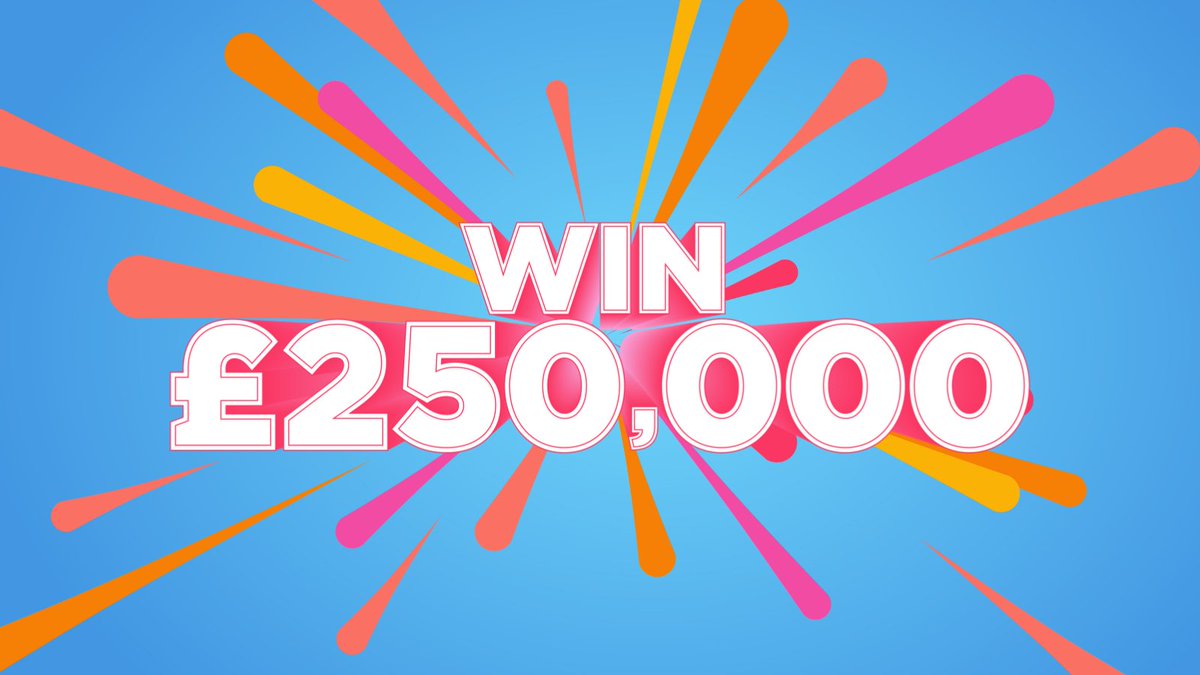 A quarter of a million pounds will be won! Enter here 👉 winhappy.me/3yaiOGv