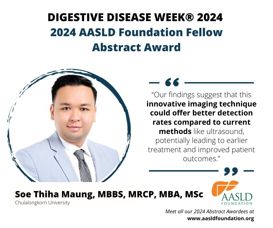 Congratulations to our AASLD Foundation Abstract Awardees who presented their research at #DDW2024.