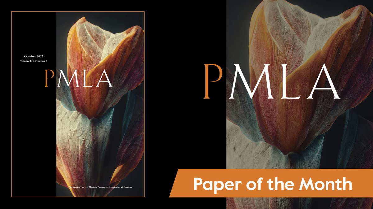 'The Translation Politics of Han Kang's The Vegetarian; or, The Task of the Reader of the Work in (English) Translation' by Claire Gullander-Drolet is the Paper of the Month from #PMLA. cup.org/3Ve19Hb @MLAnews #MLAnews #Literature #PaperOfTheMonth