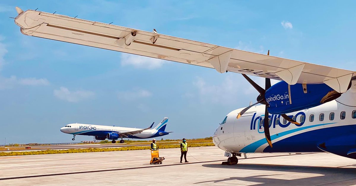 IndiGo to connect Aurangabad to Nagpur & Goa✈️ 🔵From July 2, the airline will connect Nagpur to Goa via Aurangabad. 🔵Operations: 3X weekly on Tue, Thu & Sat with ATR-72 🔵Rotation: NAG-IXU-GOX-IXU-NAG Timings👇👇 6E7462 NAG 09:40-11:00 IXU 6E7462 IXU 11:30-13:30 GOX