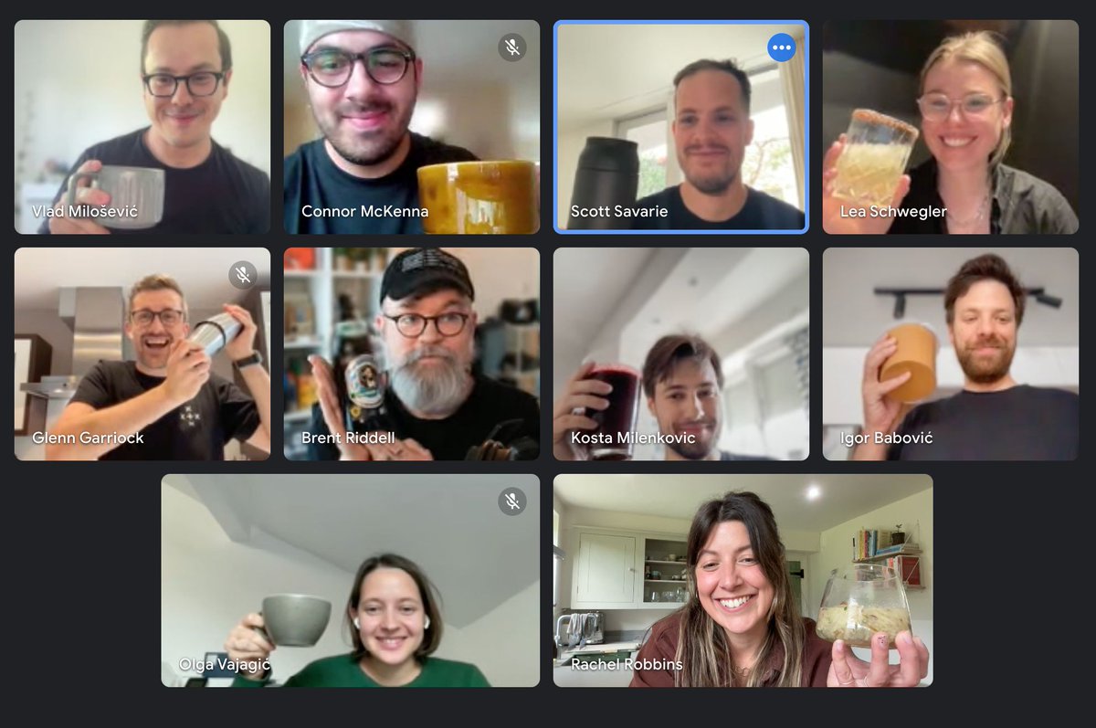 🍻 Happy hour kicking off the weekend for (most of) us!