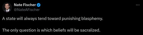 A question for all of the blasphemy law bros:

What do they call a work camp that you get sent to for expressing wrongthink?