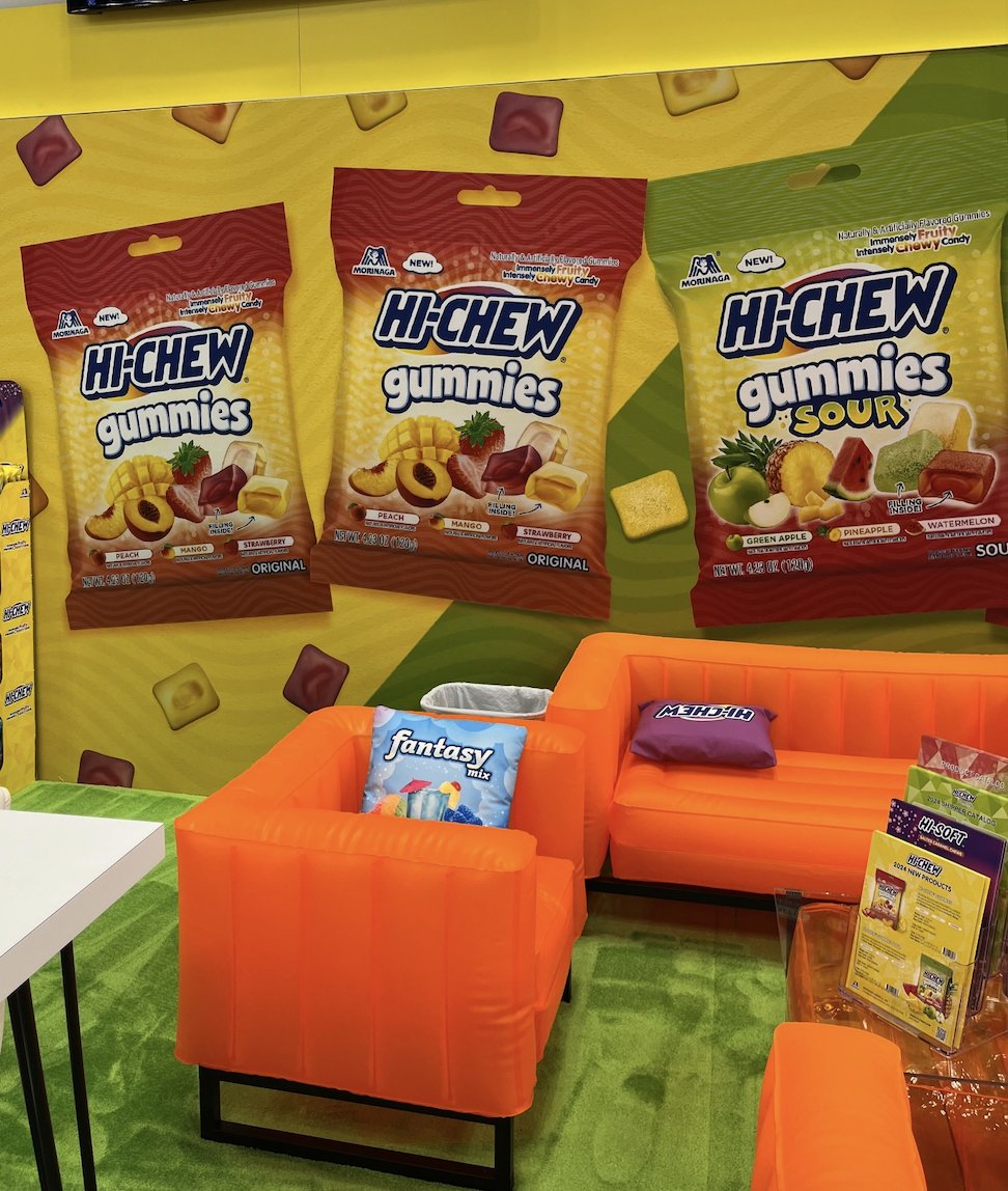 Earlier this month, Sharp supported @HiChew at the @SWEETSandSNACKS Expo where the brand brought their newly-launched Gummies to life! We are so happy to support HI-CHEW's continued innovation and are thrilled with the consumer and media response to the new product.
