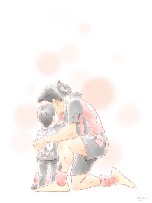 「brothers hug」 illustration images(Latest)